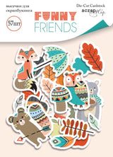 Die Cuts Funny Friends