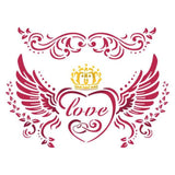 Stencil Love 15X20