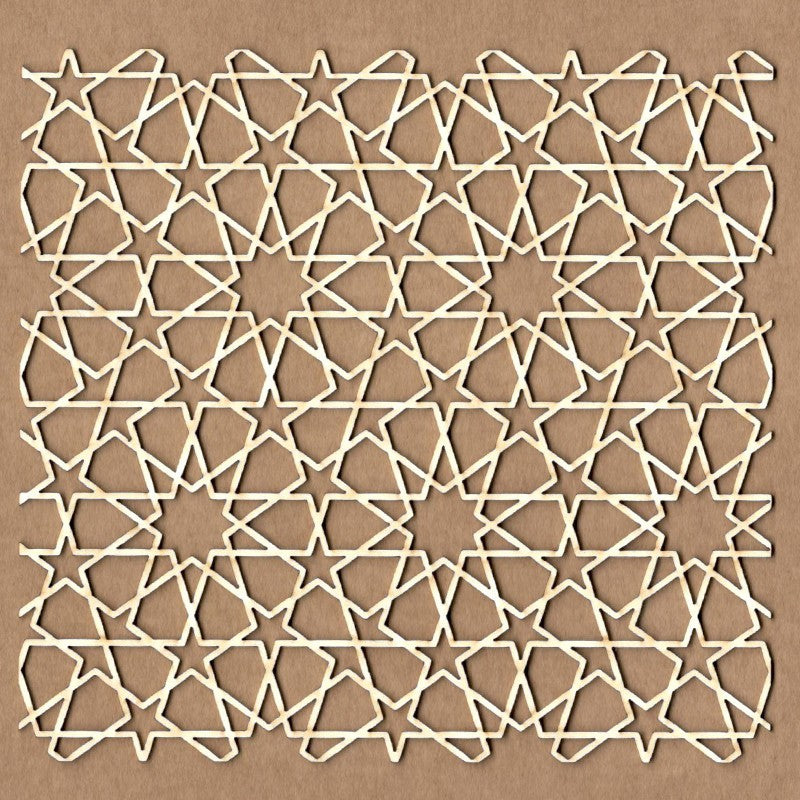 Chipboard Filigrana Estrellas