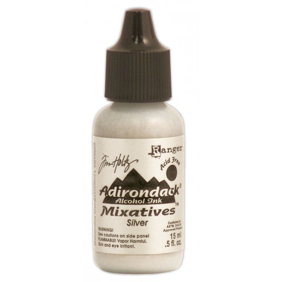 Tinta De Alcohol Metálica Silver