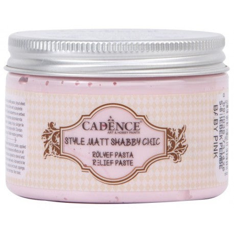 Pasta De Relieve Shabby Chic  Baby Pink