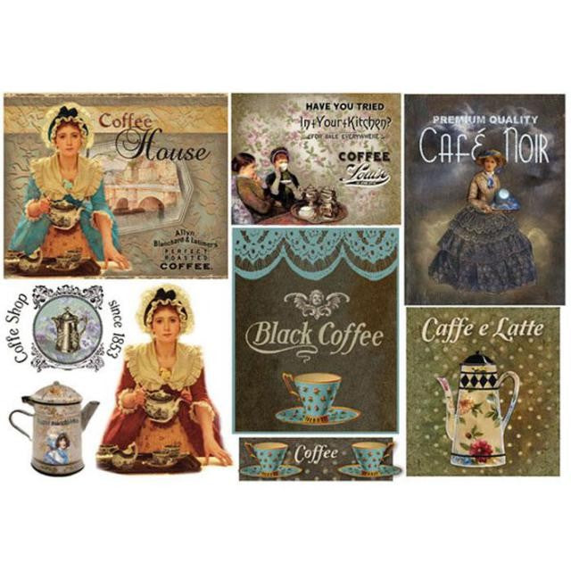 Papel De Arroz Coffe Shop Din-A3