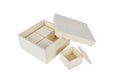 Caja 17X17X8.4Cm Con 4 Cajas De 7X7X5Cm