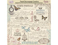 Papel Decoupage Carte Postale 30X30