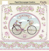 Papel Decoupage La Vie En Rose 30X30