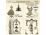Papel Decoupage París 30X30