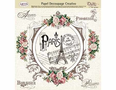Papel Decoupage Amour 30X30
