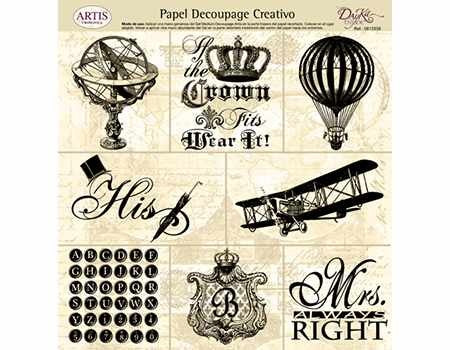 Papel Decoupage