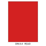 Cartulina Canson Din-A4 Roja