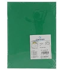 Cartulina Canson Din-A4 Verde Abeto