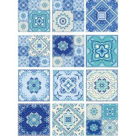 Papel De Arroz Azulejos Din-A3