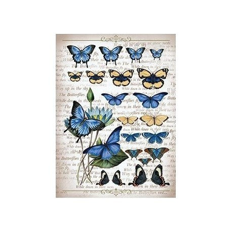 Papel De Arroz Mariposas Din-A3