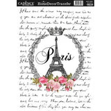 Transfer 25X35 París Escritura