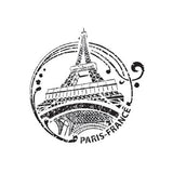 Rub-On Transfer Torre Eiffel
