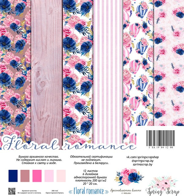 Block 30X30 Floral Romance