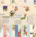 Block 30X30 Blue Navidad Azules Tarjetas Postales