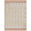 Papel De Arroz Flores Con Bordes Din-A3