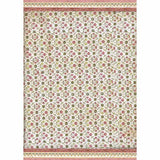 Papel De Arroz Flores Con Bordes Din-A3