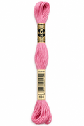 Hilo Dmc Mouliné 604 rosa chicle claro
