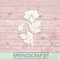 Chipboard Flor De Azafran
