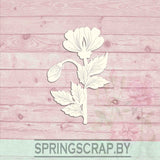 Chipboard Flor De Azafran