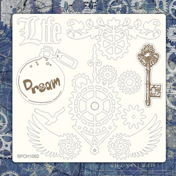 Chipboard Dream Life