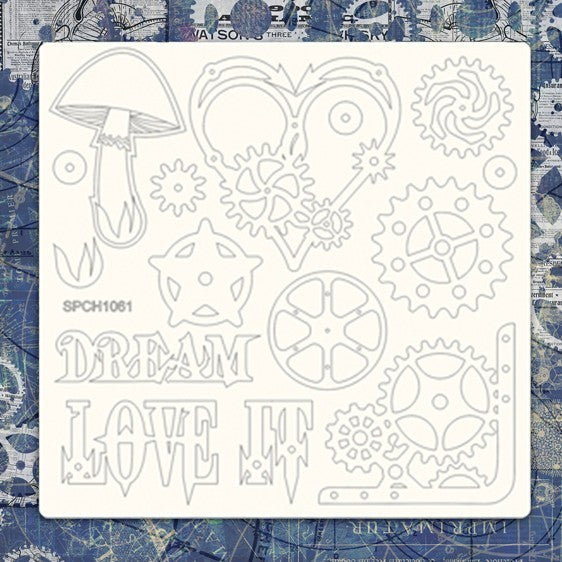 Chipboard Dream Love