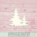 Chipboard Arboles Navidad