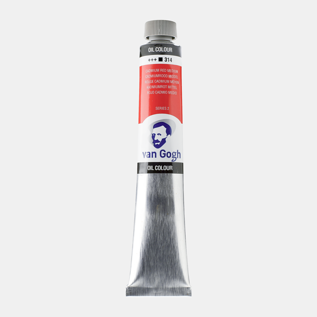 Oleo Van Gogh color 314 rojo cadmio medio 60 ml