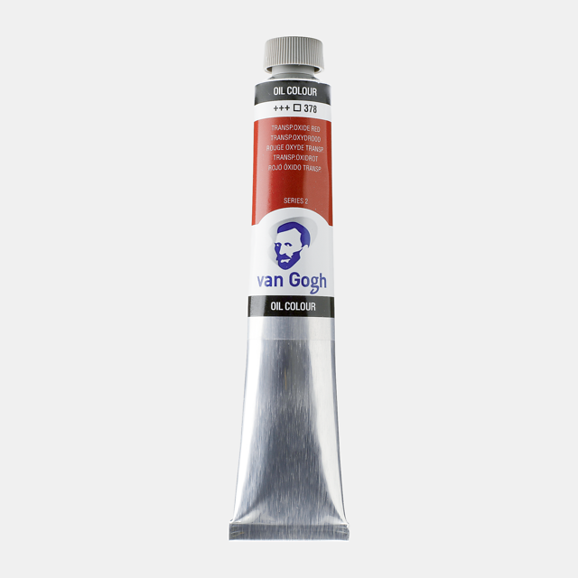 Oleo Van Gogh color 378 rojo oxido trans 60 ml