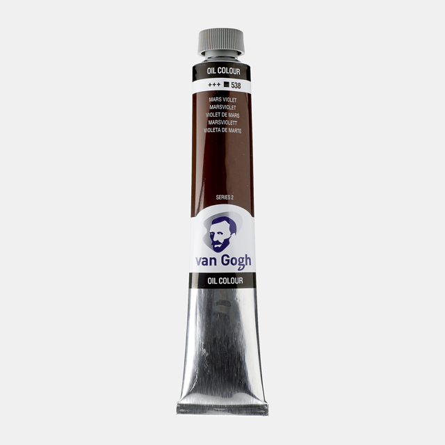 Oleo Van Gogh color 538 violeta de marte  60 ml