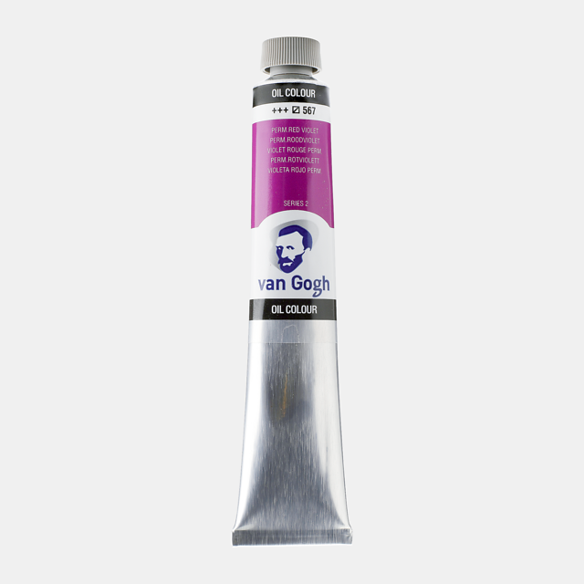 Oleo Van Gogh color 567 Violeta rojo perm 60 ml