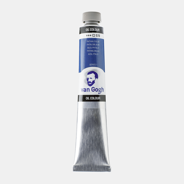 Oleo Van Gogh color 570 Azul Ftalo  60 ml