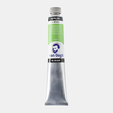 Oleo Van Gogh color 614 verde permanente medio  60 ml