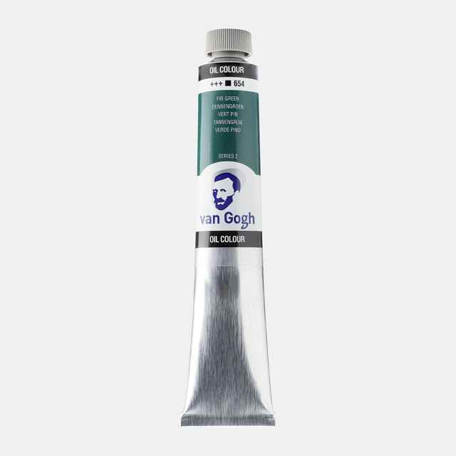 Oleo Van Gogh color 654 Verde Pino  60 ml