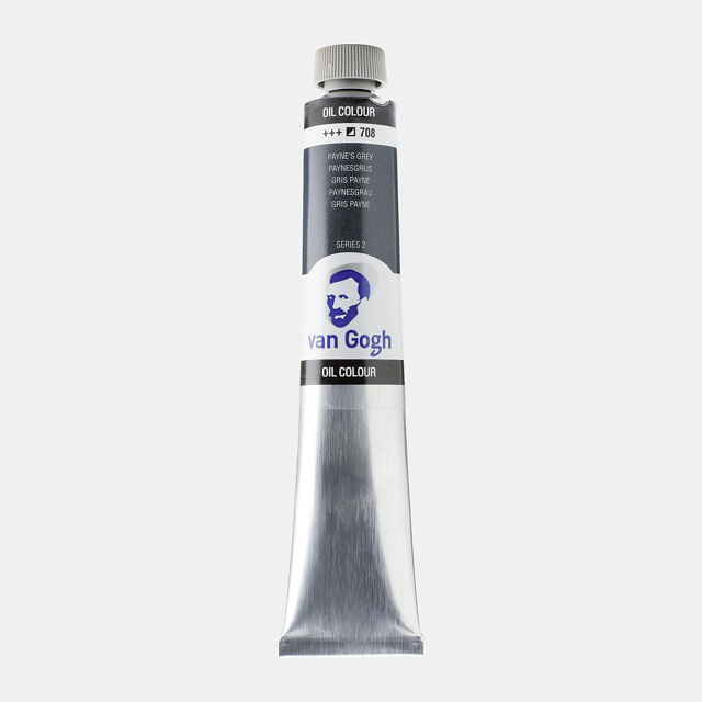 Oleo Van Gogh color 708 gris Payne 60 ml