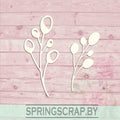 Chipboard Ramita Decorativa