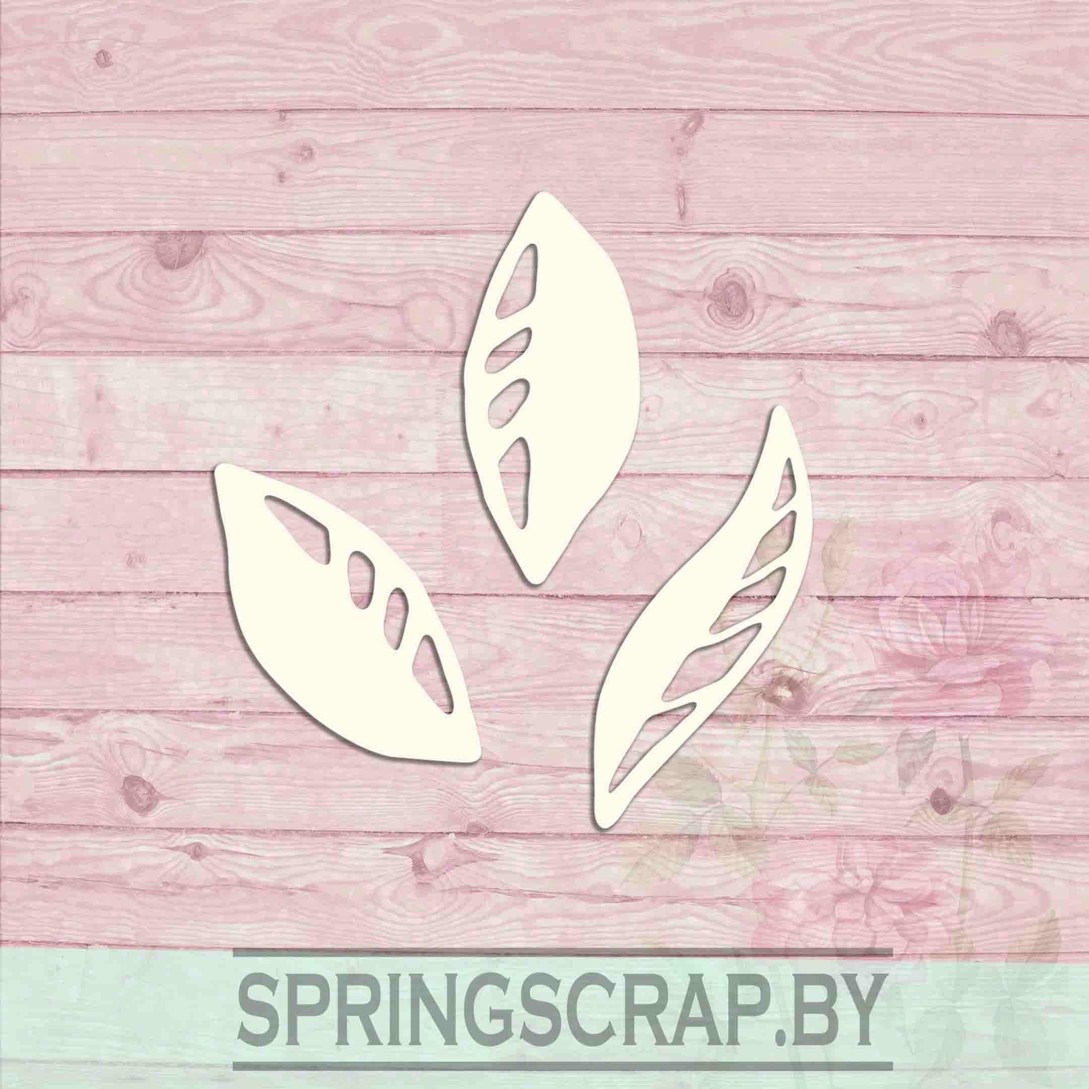 Chipboard Conjunto De Petalos