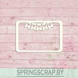 Chipboard Marco Banderolas