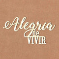 Chipboard Alegría De Vivir