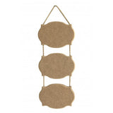 Colgador Madera 3 Carteles Dm
