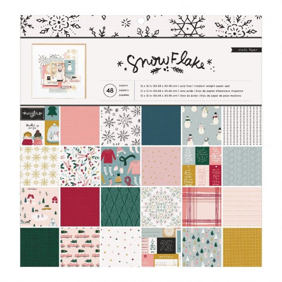Block 30X30 Snow Flake