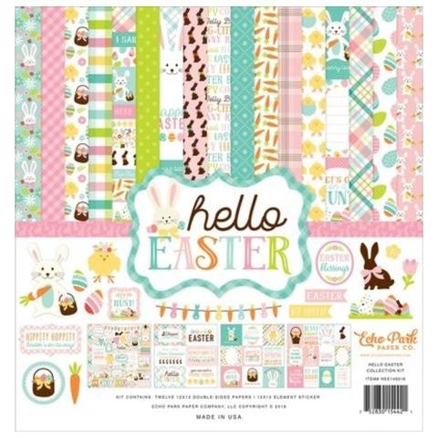 Block 30X30 Hello Easter