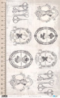Papel De Arroz Con Motivos Costura 1 Din-A3