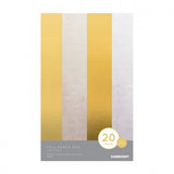 Block Foil Oro Y Plata