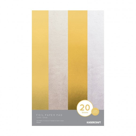 Block Foil Oro Y Plata