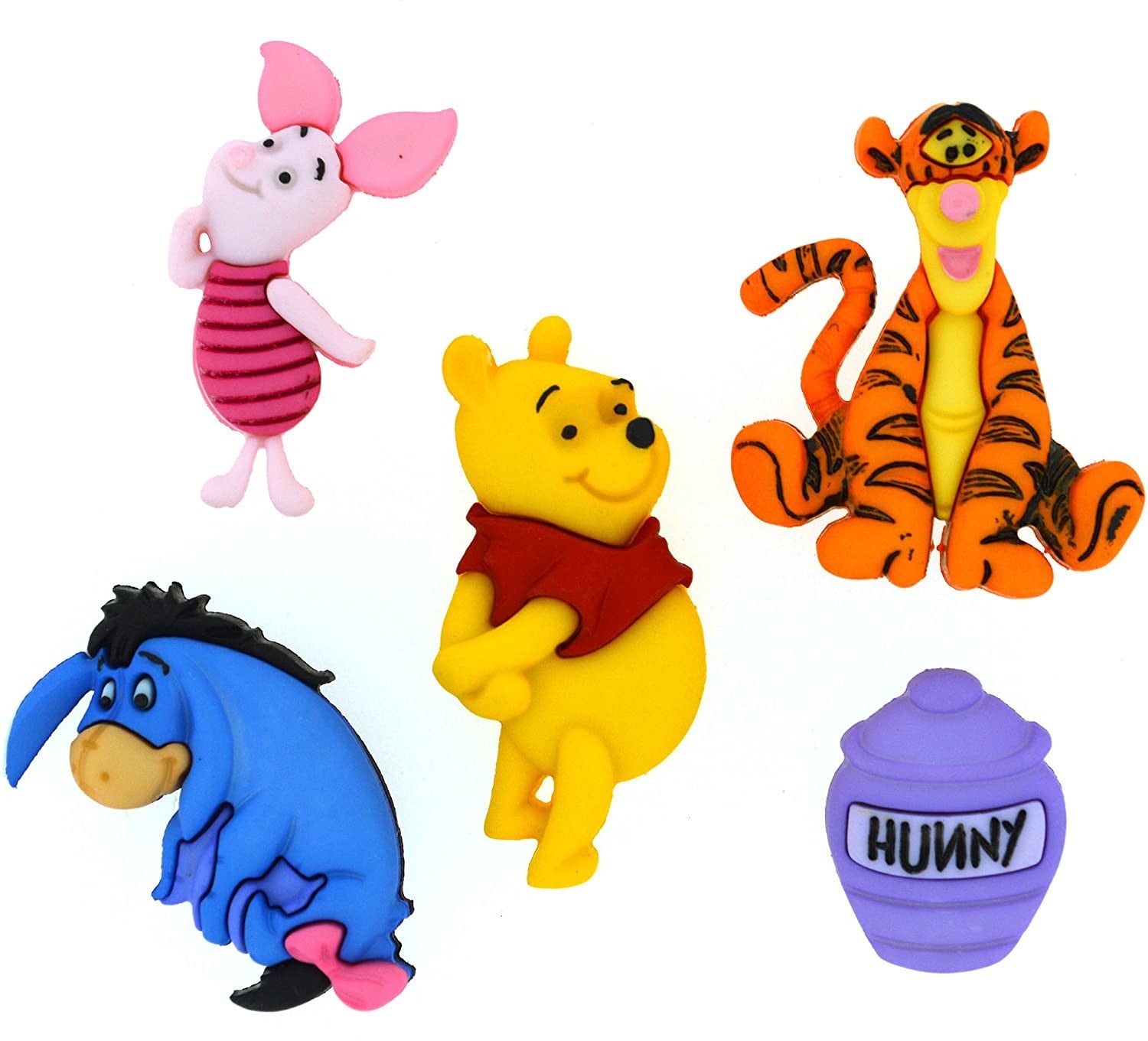 Botones  Winnie The Pooh