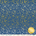 Hoja Con Foil Blue And Blush