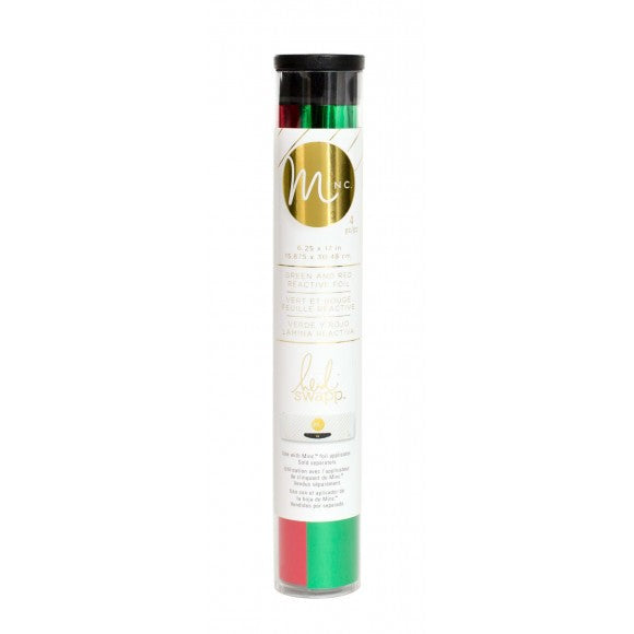 Foil Lámina Reactiva Combo Rojo Y Verde