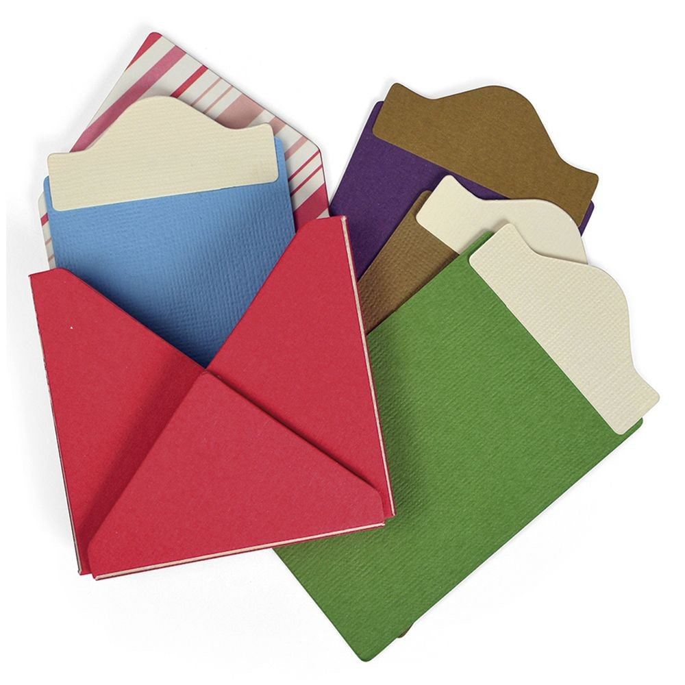 Troquel Sobre Y Etiqueta De Regalo